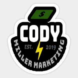 Cody Miller Marketing INC Sticker